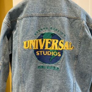 Last day! FINAL PRICE Men’s UNIVERSAL STUDIOS Denim Jacket EUC